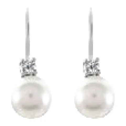 Stroili Silver Pearls Orecchini monachella con cubic Argento 925 1693163