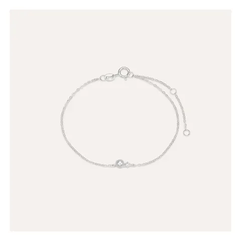 Stroili Gabrielle Bracciale con perla e cubic zirconia Oro 9kt 1427104