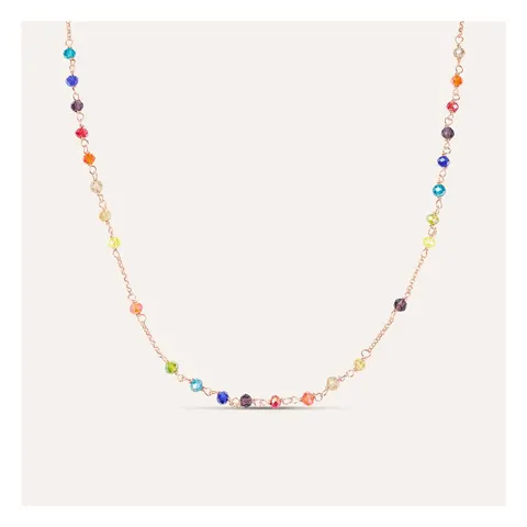Stroili Silver Soul Collana con cristalli multicolor Argento 925 1686567