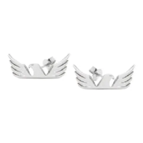 Lowell Orecchini Ufficiale Lazio Acciaio 316L B-LE002DAS