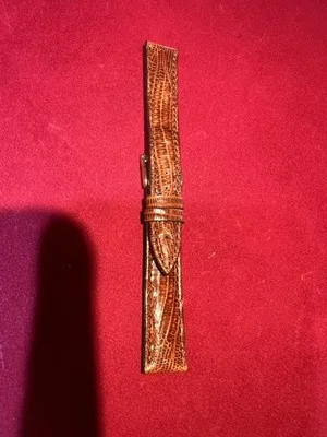 Cinturino per orologio in pelle di lucertola 16 mm - 2606231328