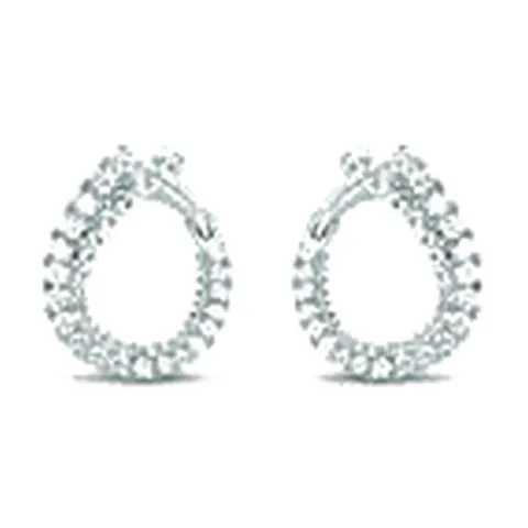 Stroili Silver Shine Orecchini lobo goccia con cubic Argento 925 1697615