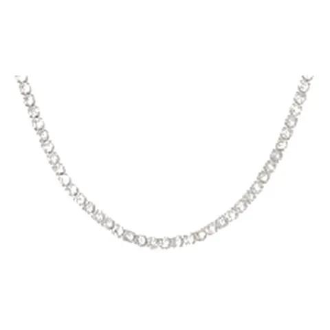 Stroili Romantic Shine Collana tennis in metallo rodiato Metallo 1683804
