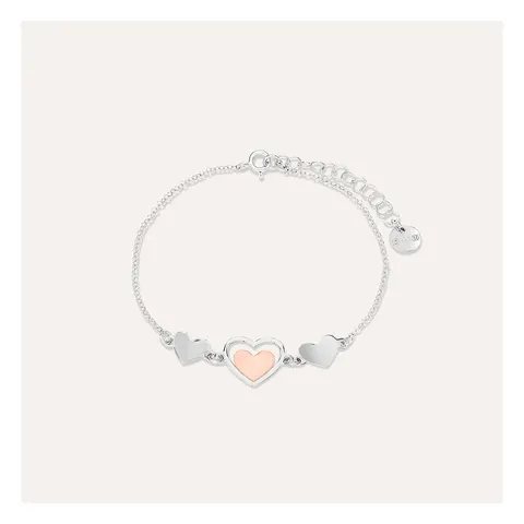 Stroili Silver Collection Bracciale con dettaglio rosato Argento 925 1668438