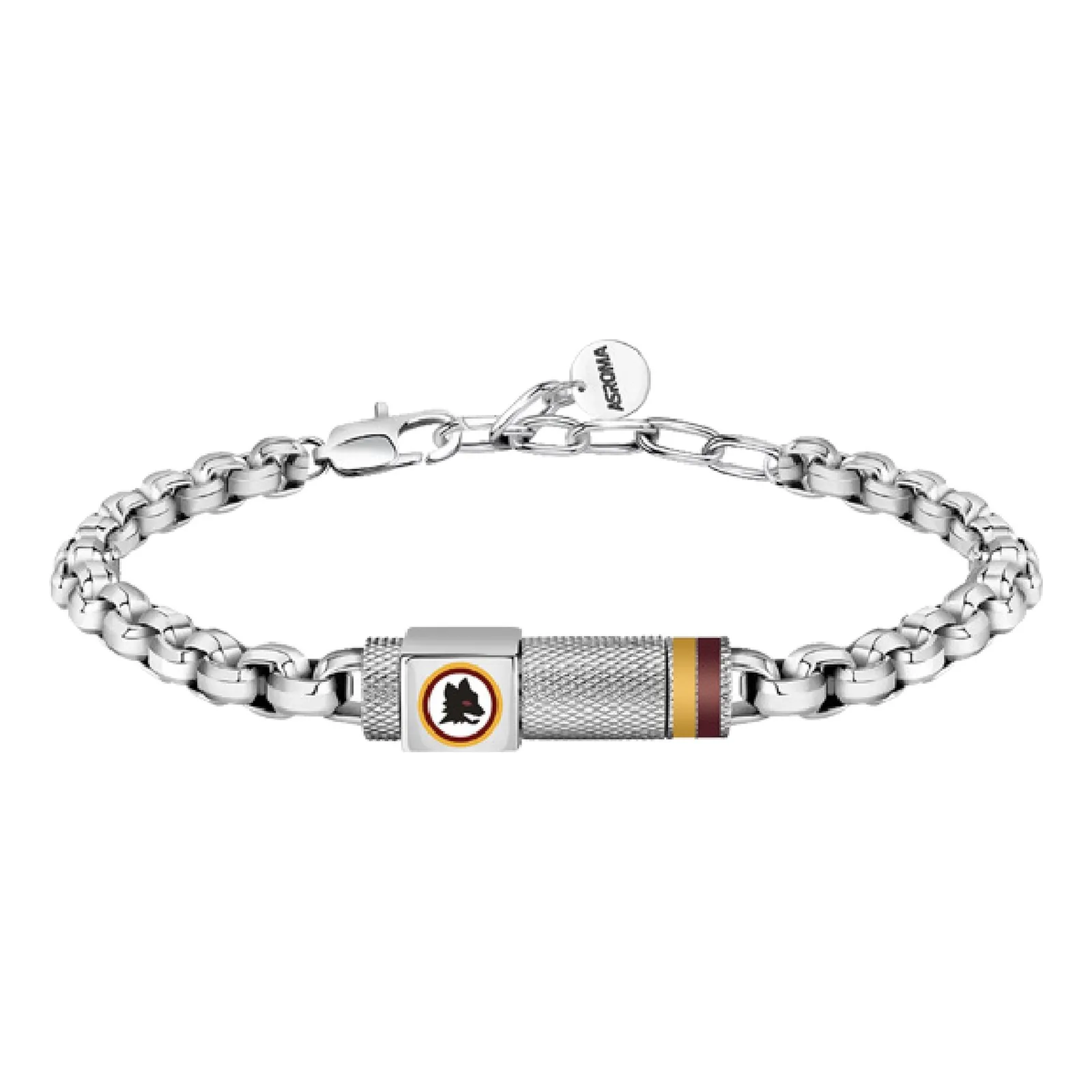 Lowell Bracciale Ufficiale Roma Acciaio 316L B-RB027UAS