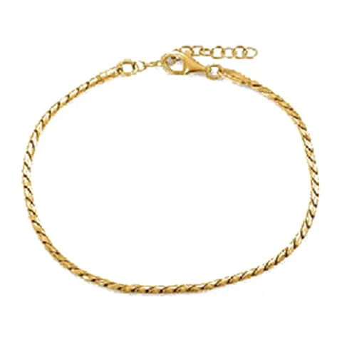 Stroili Silver Collection Bracciale dorato cardano small Argento 925 1699986