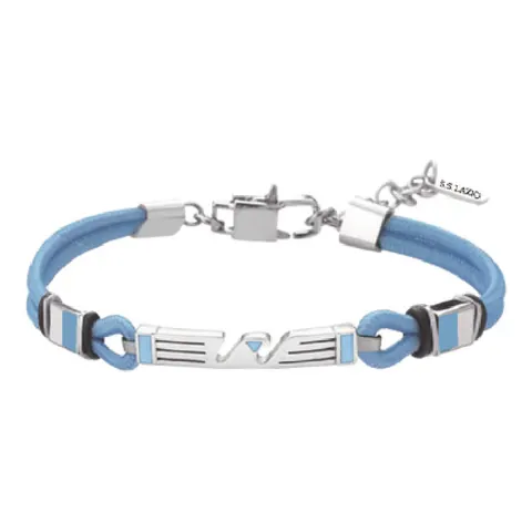 Lowell Bracciale Ufficiale Lazio Acciaio 316L B-LB003UCA