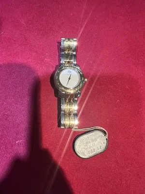 Orologio Paul Picot Chrono in acciaio e colore oro - 8003/B