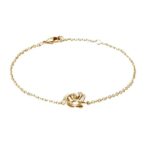 Stroili Golden Dream Bracciale placcato oro 18K e cubic zirconia Metallo 1682082