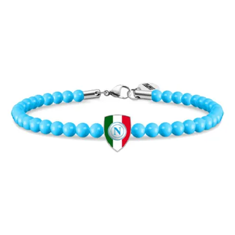 Lowell Bracciale Ufficiale Napoli Acciaio 316L B-NB019UP4