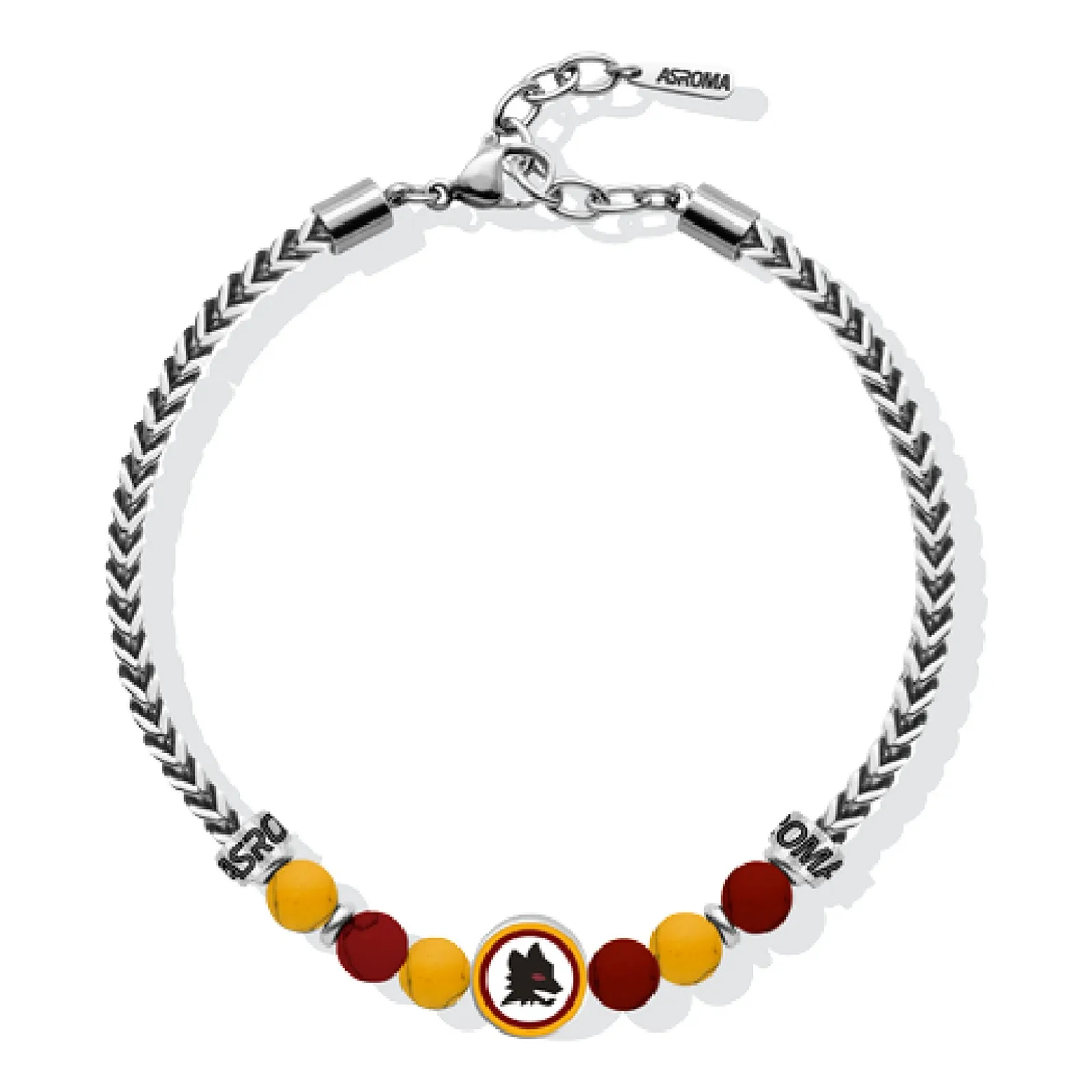 Lowell Bracciale Ufficiale Roma Acciaio 316L B-RB022UPR