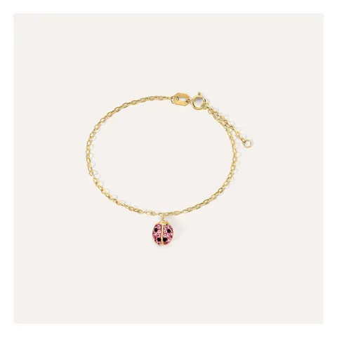 Stroili Mon Petit Bracciale con cristalli Oro 9kt 1416672