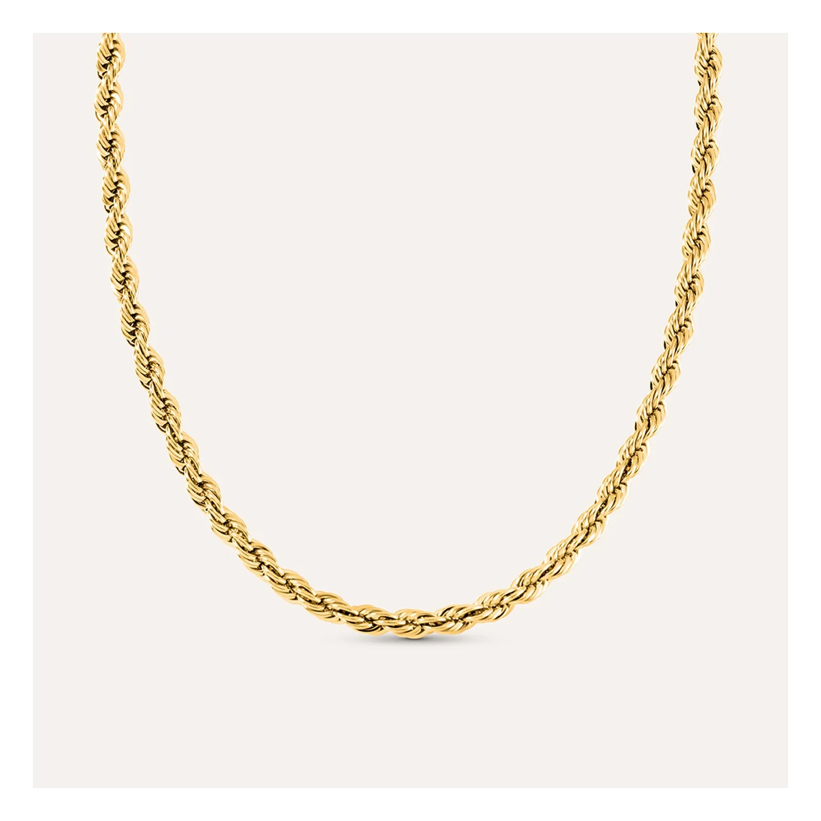 Stroili Man Code Collana corda dorata Acciaio 1701696