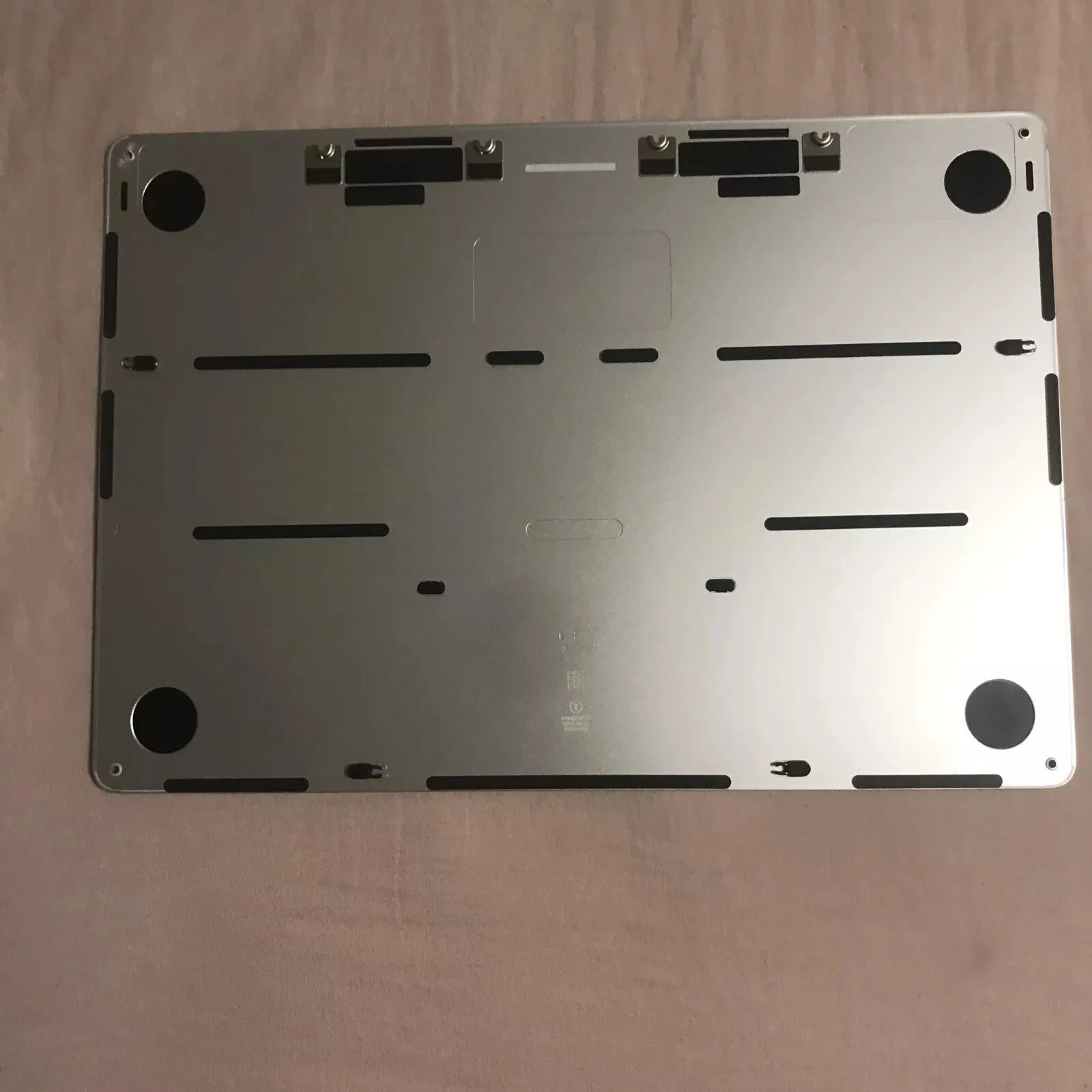 Apple Per Macbook Air M2 13” A2681 2022 Bottom Cover Coperchio Inferiore Argento