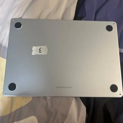 Apple Per Macbook Air M2 13” A3240 Bottom Cover Coperchio Inferiore Azzurro Blue