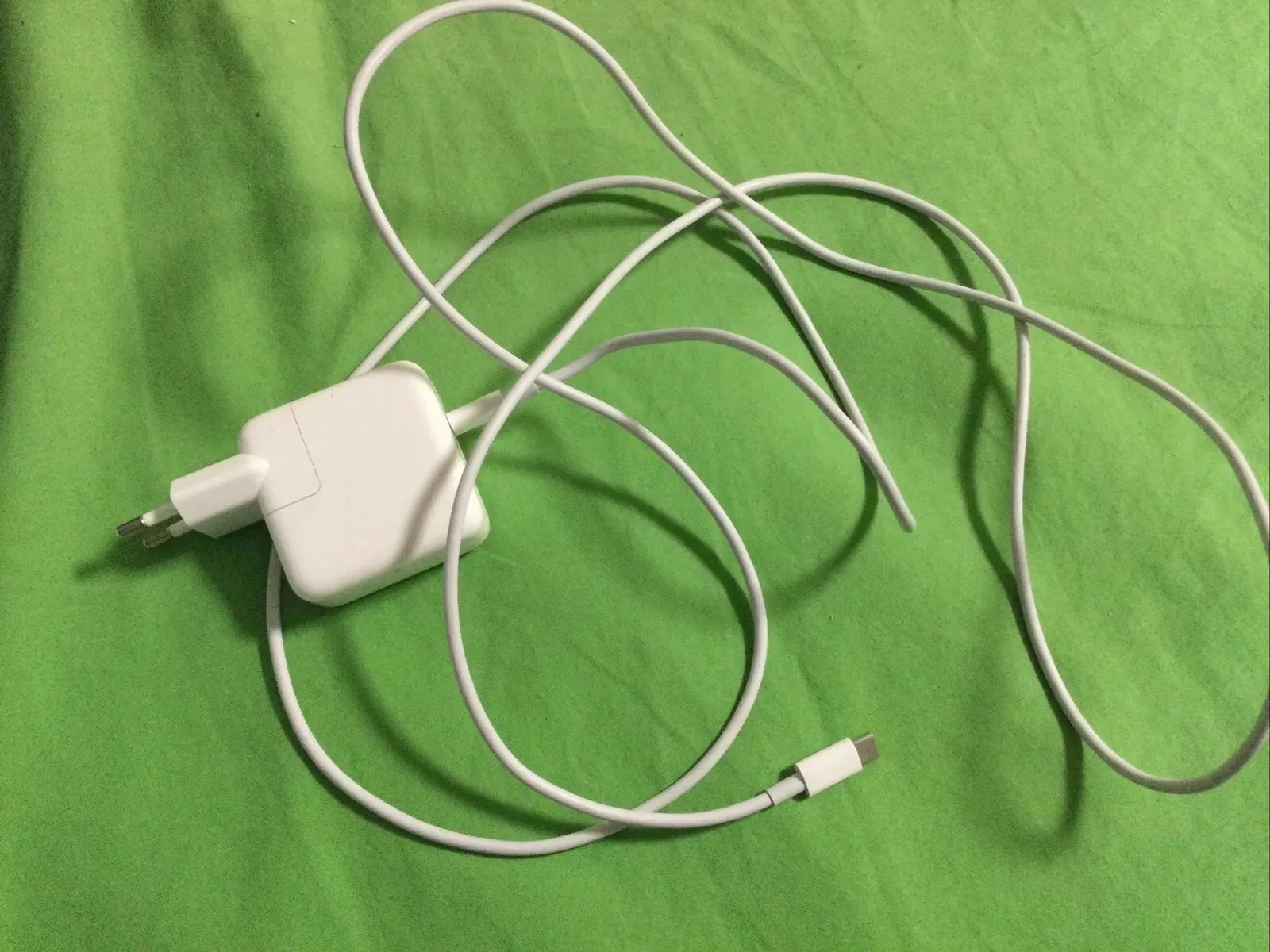 Originale Apple Alimentatore MacBook Air E Pro Usb Type C 30 Watt + Cavo A2164