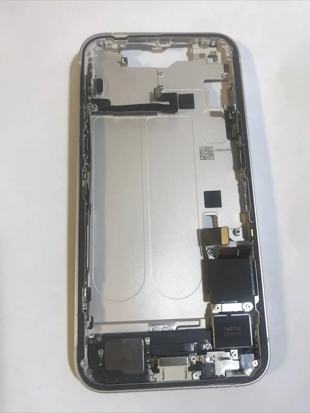 Original Apple Iphone 14 Chassis Power Flex Volume scocca Bianco B