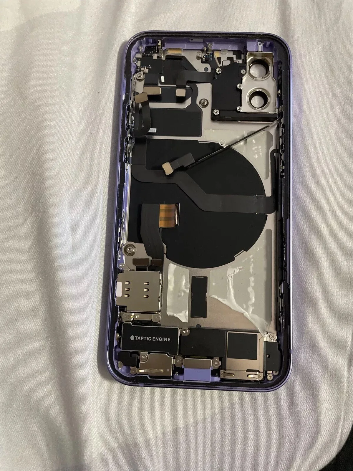 Original Apple Iphone 12 Chassis Viola Power scocca A