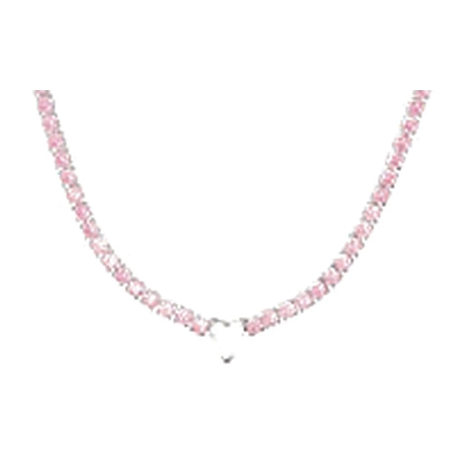 Stroili Aura Collection Collana tennis base rosa Acciaio 1685850