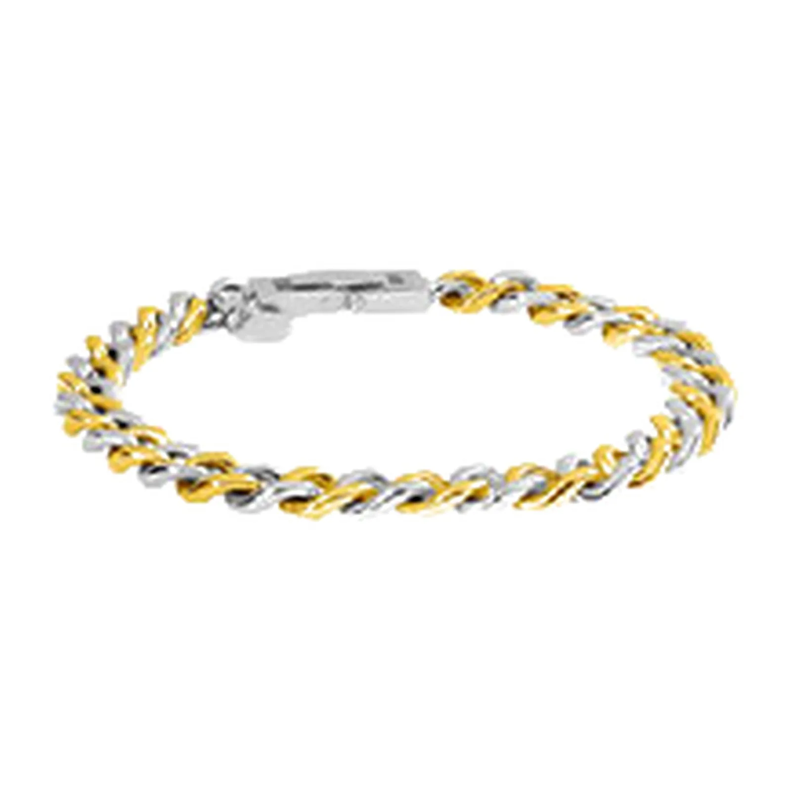 Stroili Man Code Bracciale bicolore Acciaio 1691359