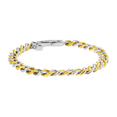 Stroili Man Code Bracciale bicolore Acciaio 1691359