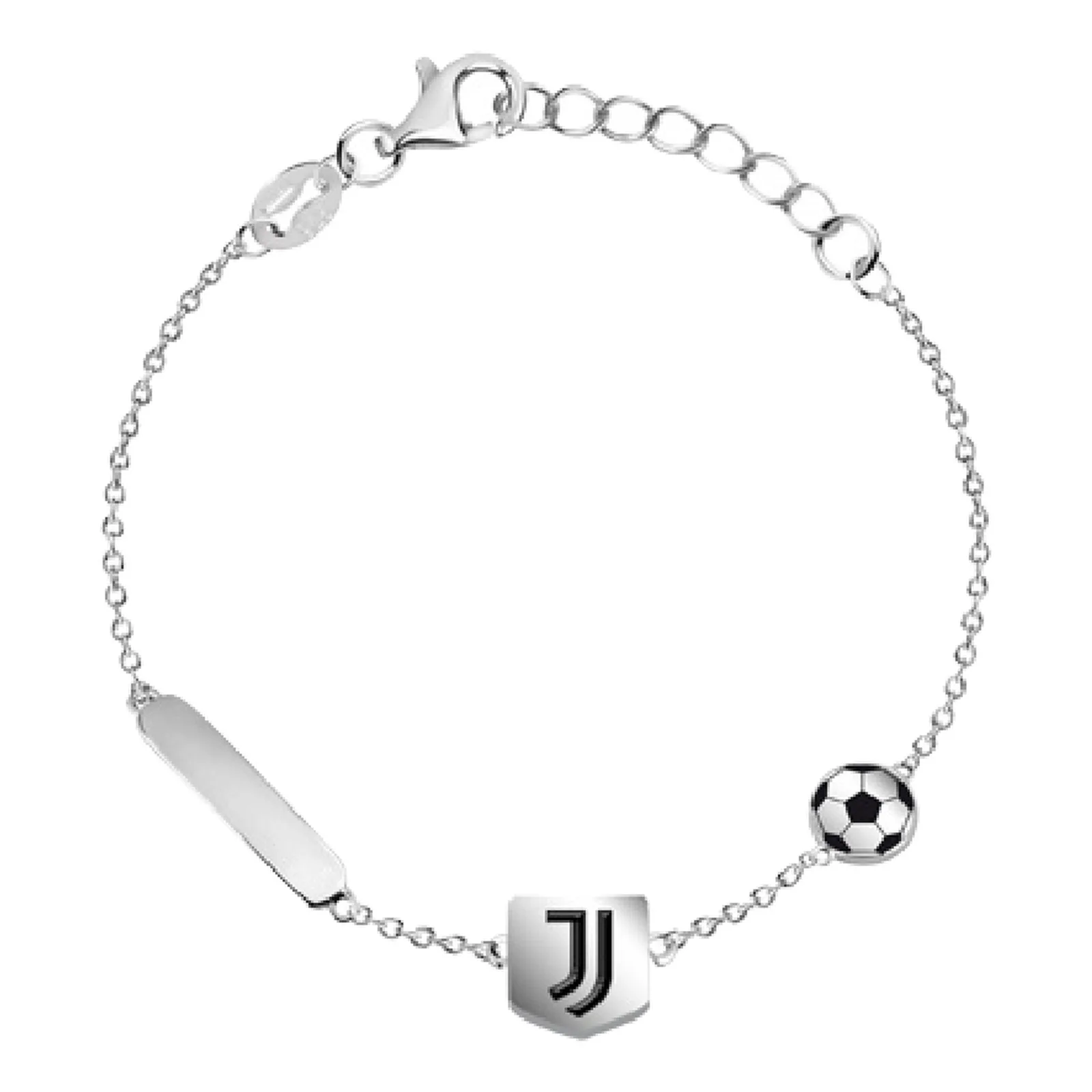 Lowell Bracciale Ufficiale Juventus Acciaio 316L B-JB016KAS