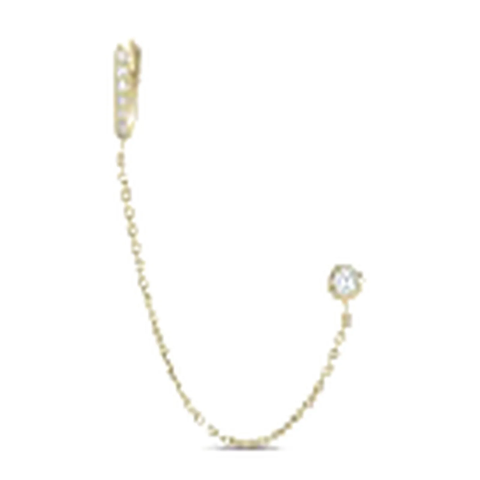 Stroili Golden Dream Monorecchino placcato oro 18K e cubic Metallo 1694975