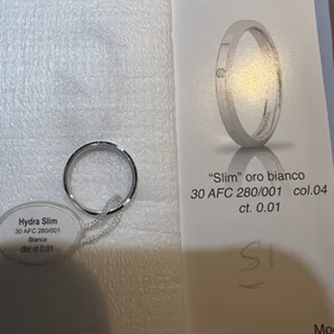 Anello UnoAerre Hydra Slim in argento 925 misura 53 30 AFC 280/001