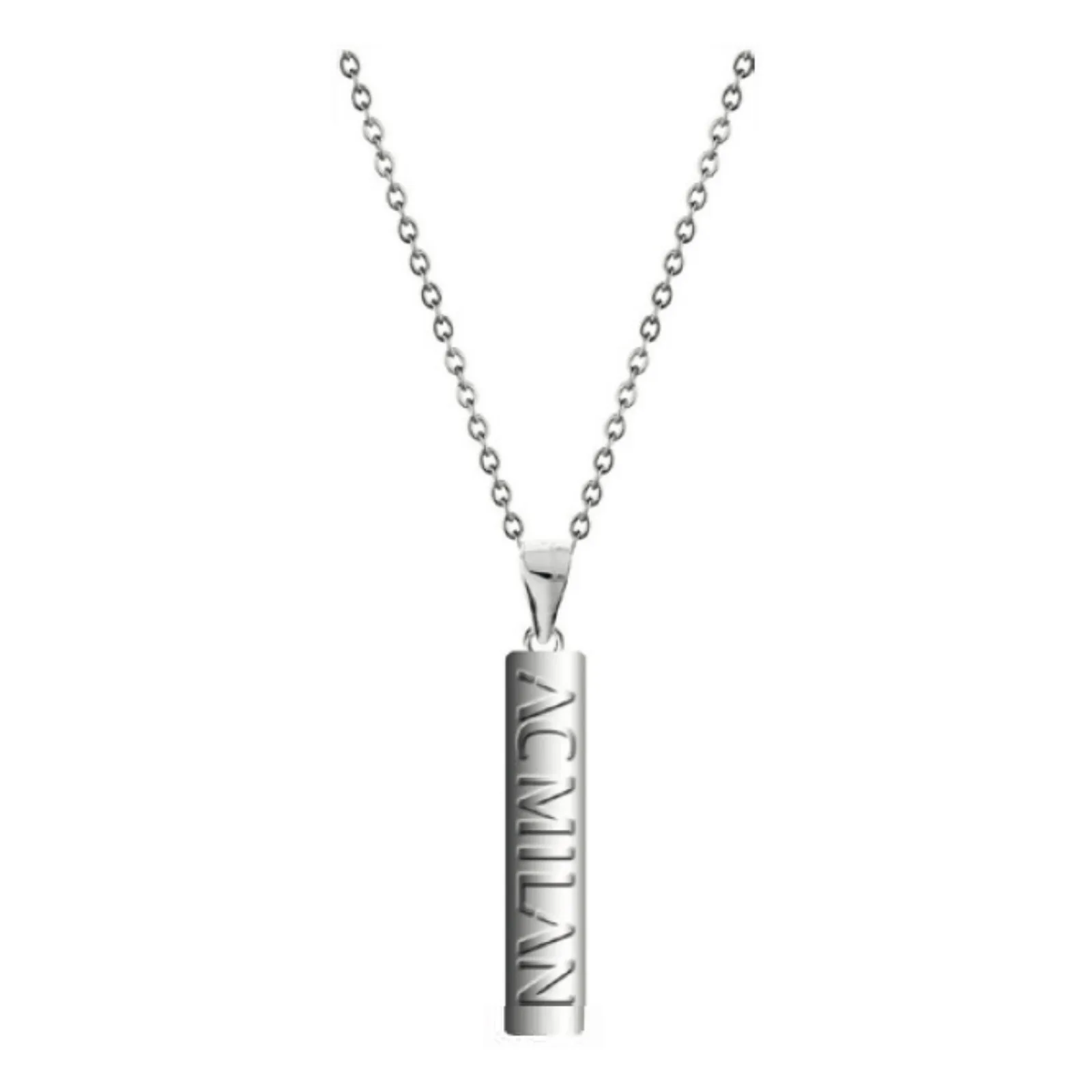 Lowell Collana Ufficiale Milan Acciaio 316L B-MC003UAS