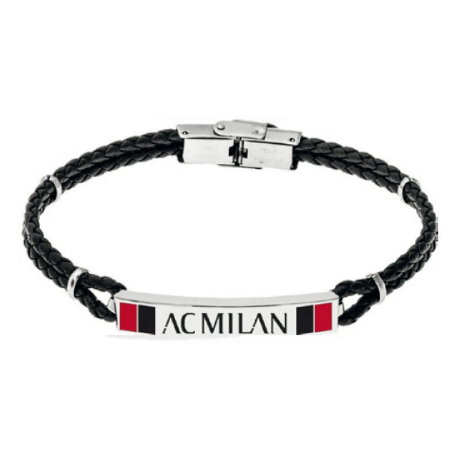 Lowell Bracciale Ufficiale Milan Acciaio 316L B-MB001UCR
