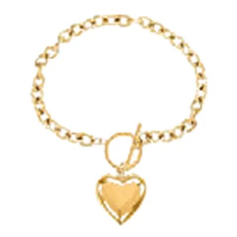 Stroili Radiance Collection Bracciale dorato con chiusura T-Bar Acciaio 1694696
