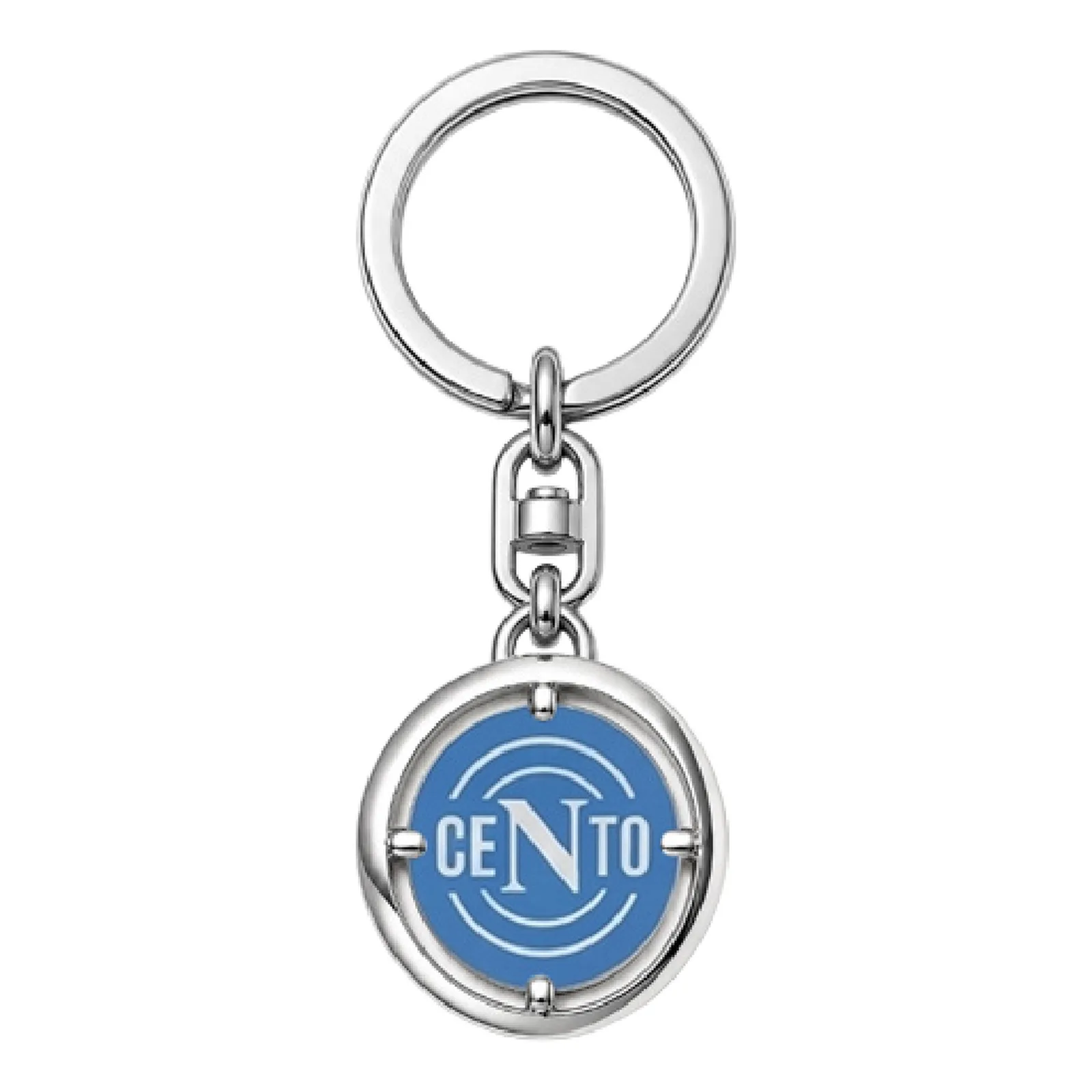 Lowell Portachiavi Ufficiale Napoli Acciaio 316L B-NP002XAA-100