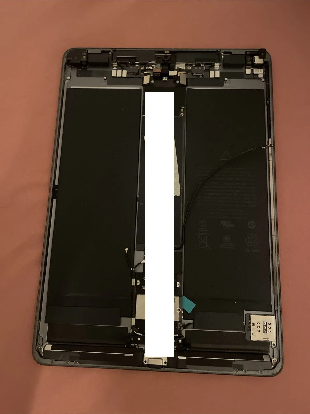 Originale Apple iPad Air 3 A2123 Chassis scocca 10,5” Nero Grigio A