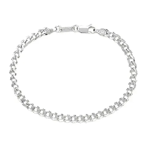 Stroili Silver Gentleman Bracciale groumette battuta Argento 925 1659020