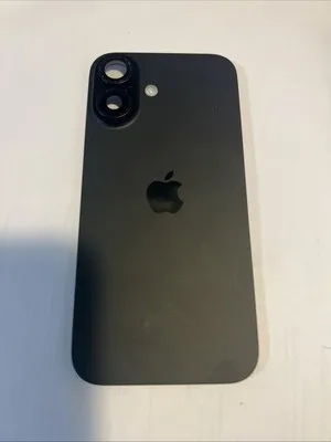 Back vetro Scocca Posteriore Per iPhone 16 Originale Flex Magneti Nero Completo