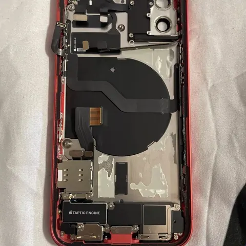 Original Apple Iphone 12 Chassis Lighting Power scocca Rosso A