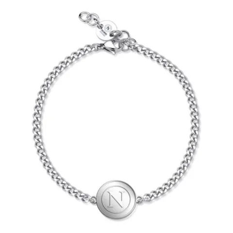 Lowell Bracciale Ufficiale Napoli Acciaio 316L B-NB002UAS