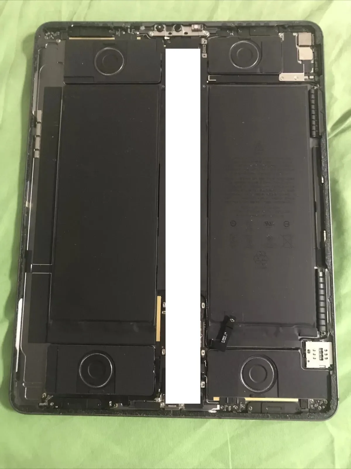 Originale Apple iPad Pro 12.9” 4th A2069 Chassis Scocca Batteria Nero A Milano