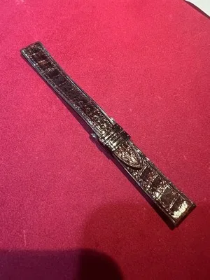 Cinturino per orologio in vera pelle di coccodrillo 16mm - 2606251558