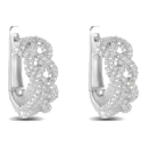 Stroili Silver Shine Orecchini a cerchio con cubic zirconia Argento 925 1666871