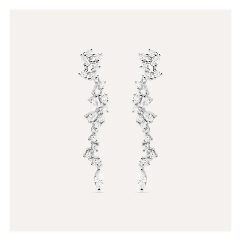 Stroili Silver Elegance Orecchini pendenti con cubic Argento 925 1699489