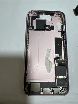 Original Apple Iphone 15 Chassis Power Flex scocca Rosa Rose A