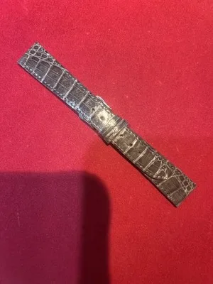 Cinturino per orologio in vera pelle di coccodrillo 16mm - 2606251600