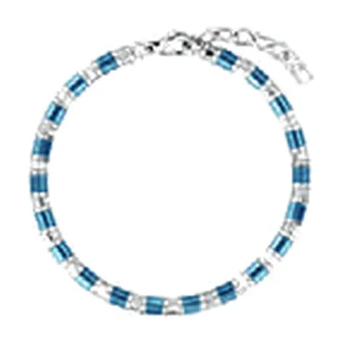 Stroili Man Code Bracciale con ceramica blu Acciaio 1681930