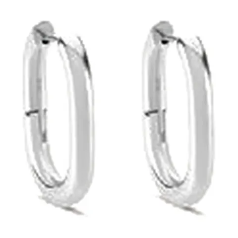Stroili Moonlight Collection Orecchini a cerchio ovale bold Acciaio 1699257