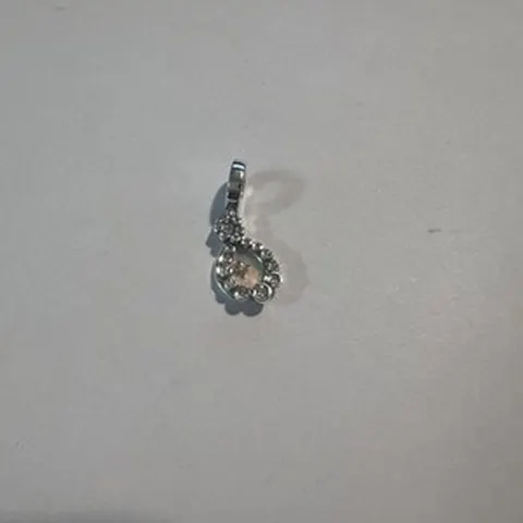 Ciondolo Pendente in Argento Sterling 925 con Pietra e Zirconi - LAB22609302218