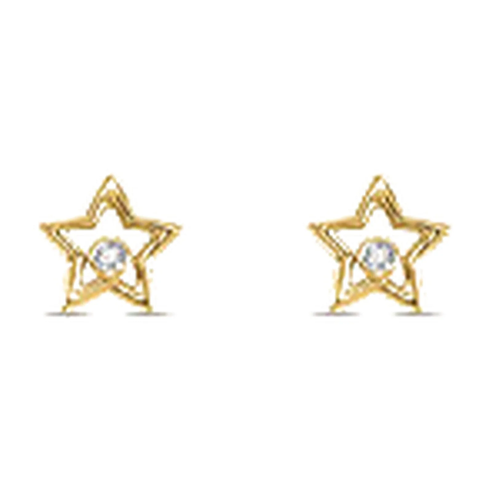 Stroili Mon Petit Precious Orecchini stella con diamante bianco Oro 9kt 1436846