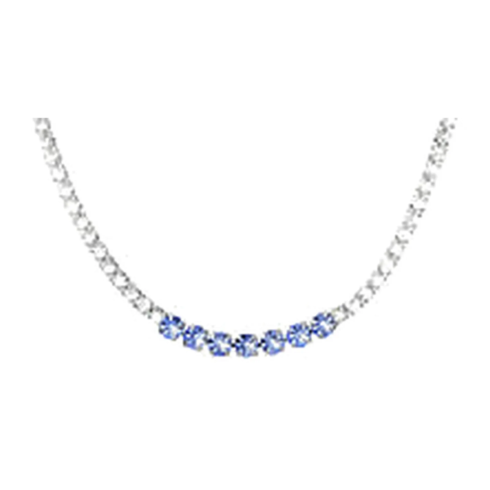 Stroili Romantic Shine Collana tennis degrade azzurro Metallo 1685836
