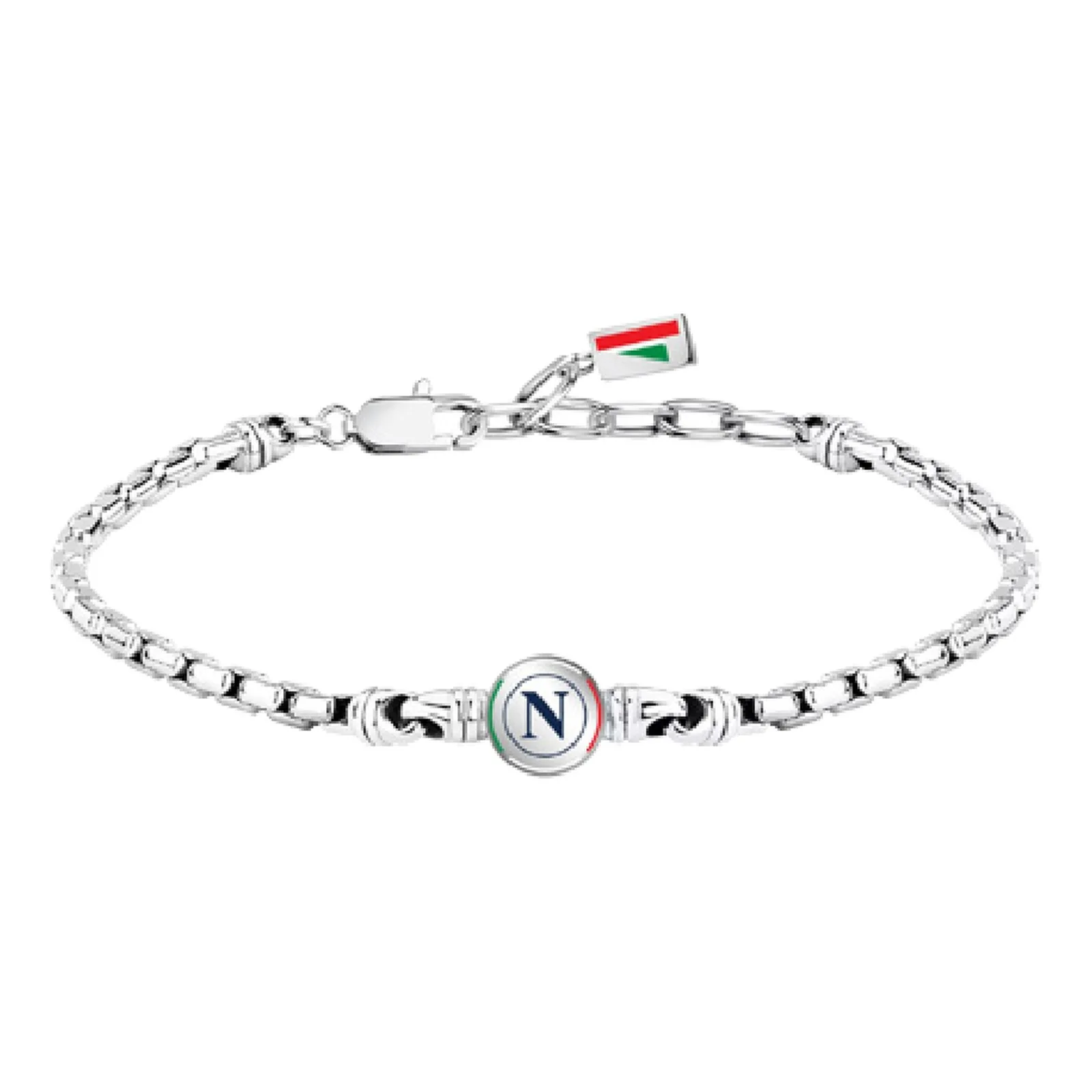 Lowell Bracciale Ufficiale Napoli Acciaio 316L B-NB022UA4