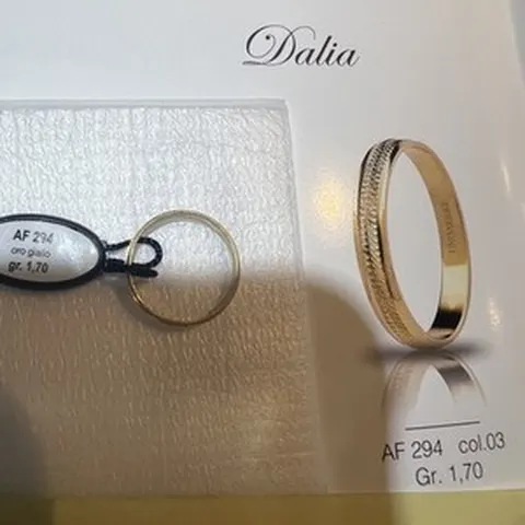 Anello Dalia UnoAerre Modello Argento 925 Misura 53 - AF 294
